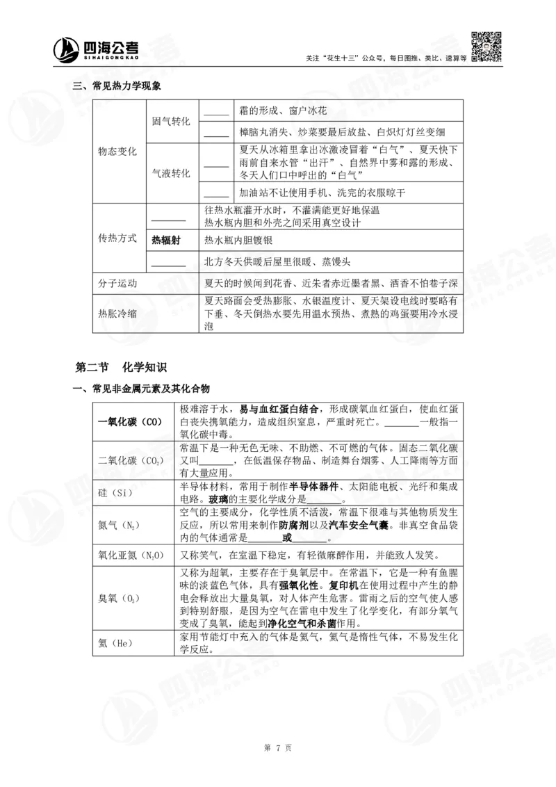 25上常识系统班&mdash;科技常识挖空背诵版（讲义-T即答案）_2026考公资料_花生十三合集_旗舰班-省考2025花生十三省考系统班（花生行测+飞扬申论）⭐_行测2025花生省考系统班_讲义