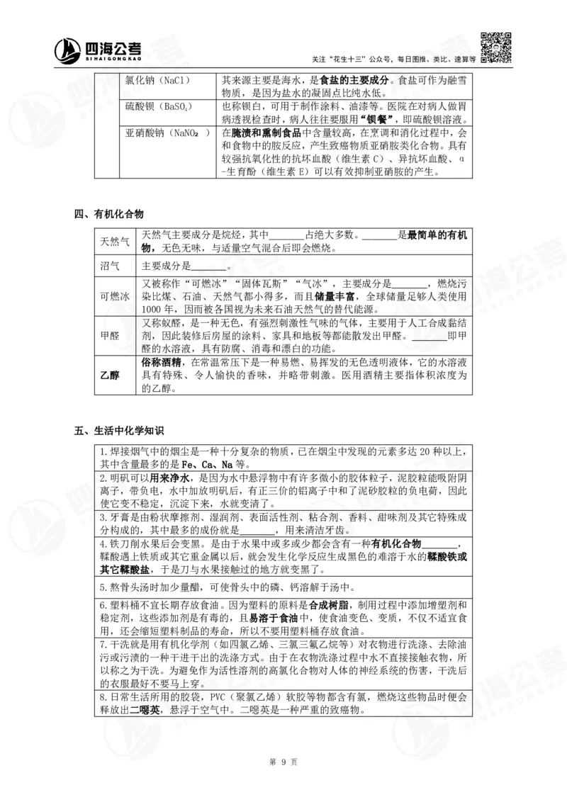 25上常识系统班&mdash;科技常识挖空背诵版（讲义-T即答案）_2026考公资料_花生十三合集_旗舰班-省考2025花生十三省考系统班（花生行测+飞扬申论）⭐_行测2025花生省考系统班_讲义