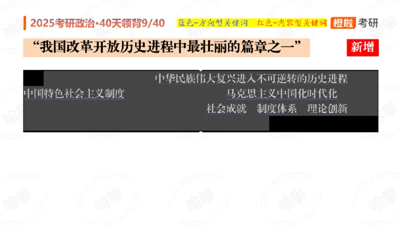 25考研政治领背DAY9（预习课件）_2026考公资料_（49）政治理论合集_政治理论合集_2025考研政治_17.橙拉_05.冲刺阶段_03.核心考点40天领背_讲义