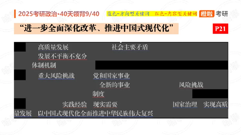 25考研政治领背DAY9（预习课件）_2026考公资料_（49）政治理论合集_政治理论合集_2025考研政治_17.橙拉_05.冲刺阶段_03.核心考点40天领背_讲义