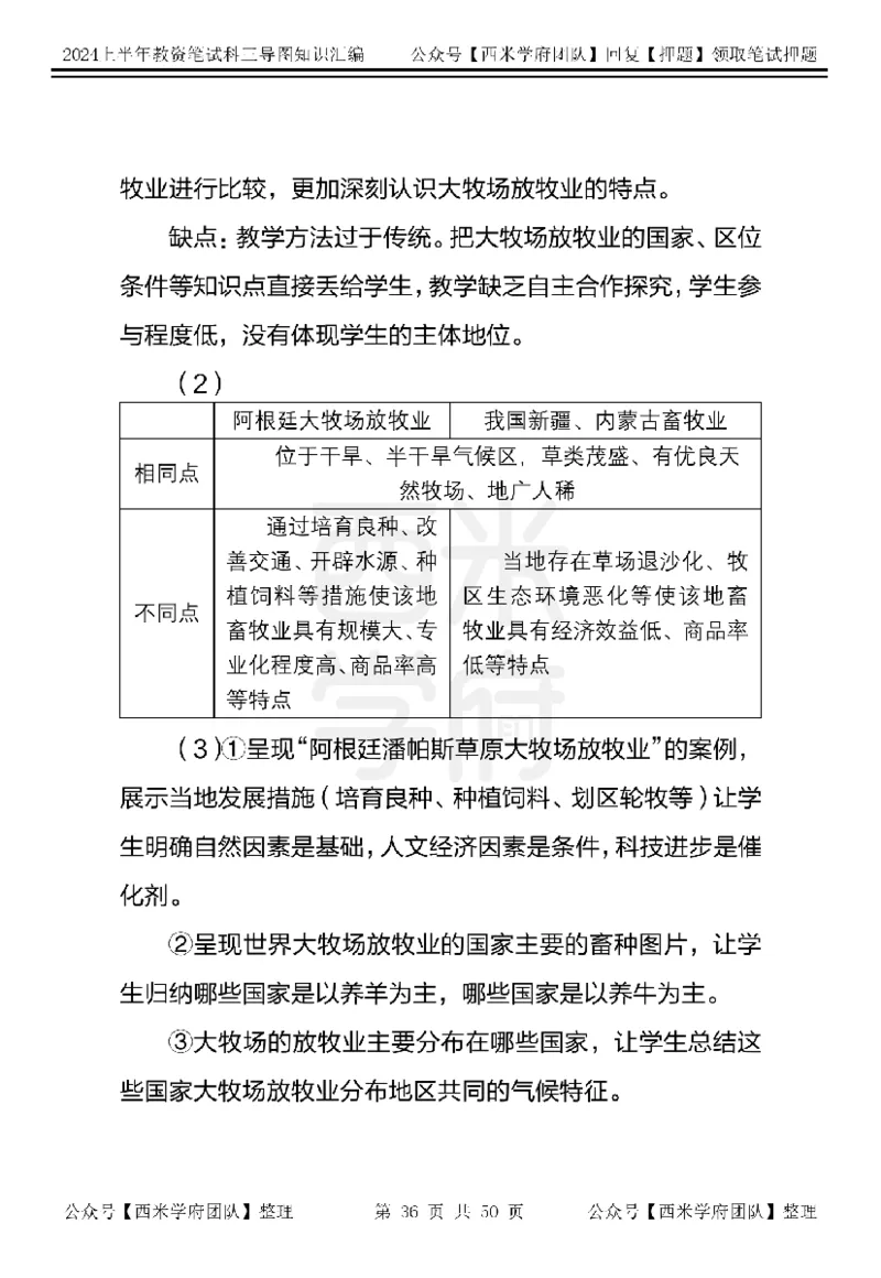 初中地理知识点汇编_4-教培资料-26年最新资料-同步更新_初中高中教资_03科三专项（进去保存报考的学科即可）_01科目三FB网课、三色速记手册、知识点导图等推荐_初中