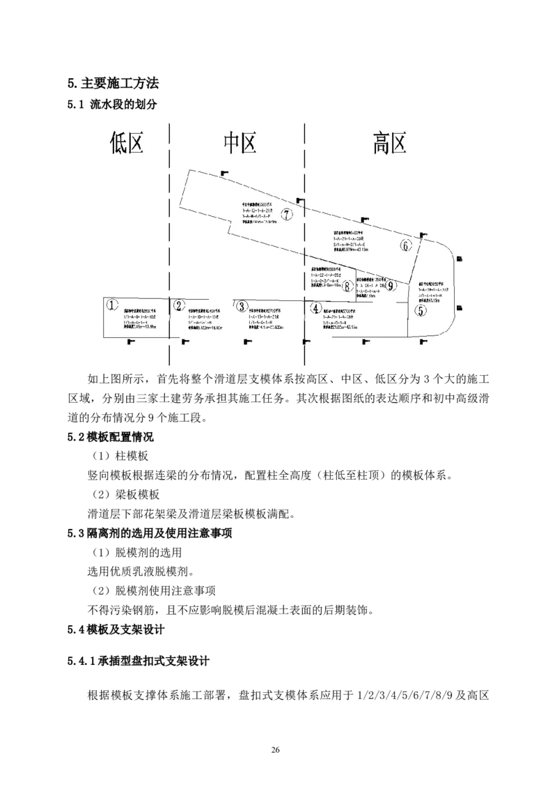 二等奖-万达茂高大模板支撑体系施工方案-一公司_2021-2023年优秀施组方案_施工方案_万达茂高大模板支撑体系施工方案