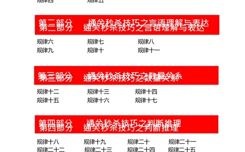 公务员行测秒杀38技巧_26吉林考备考资料包_04行测资料包（笔记图推导图等）_07公务员行测秒杀38技巧