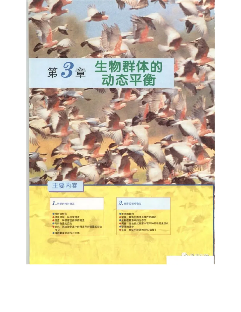 北师大版高中生物必修3电子课本_4-教培资料-26年最新资料-同步更新_初中高中教资_03科三专项（进去保存报考的学科即可）_02科三专项（笔记真题思维导图教学设计版本二）