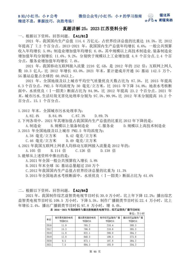 25-35刷题题本_2026考公资料_（12）小p公考_2025合集_行测小p公考（P神）公众号：上岸总站_资料分析刷题课（持续更新）_讲义