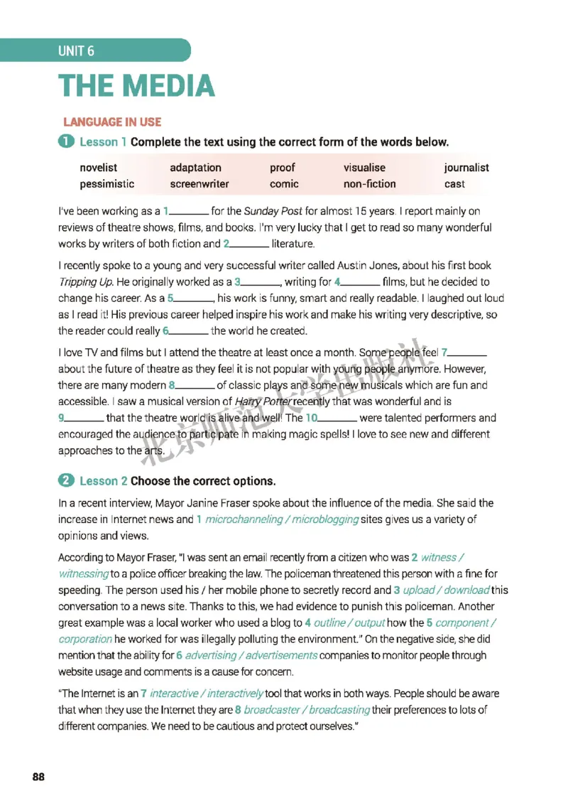 北师大英语选修第二册高清教材_4-教培资料-26年最新资料-同步更新_初中高中教资_03科三专项（进去保存报考的学科即可）_02科三专项（笔记真题思维导图教学设计版本二）