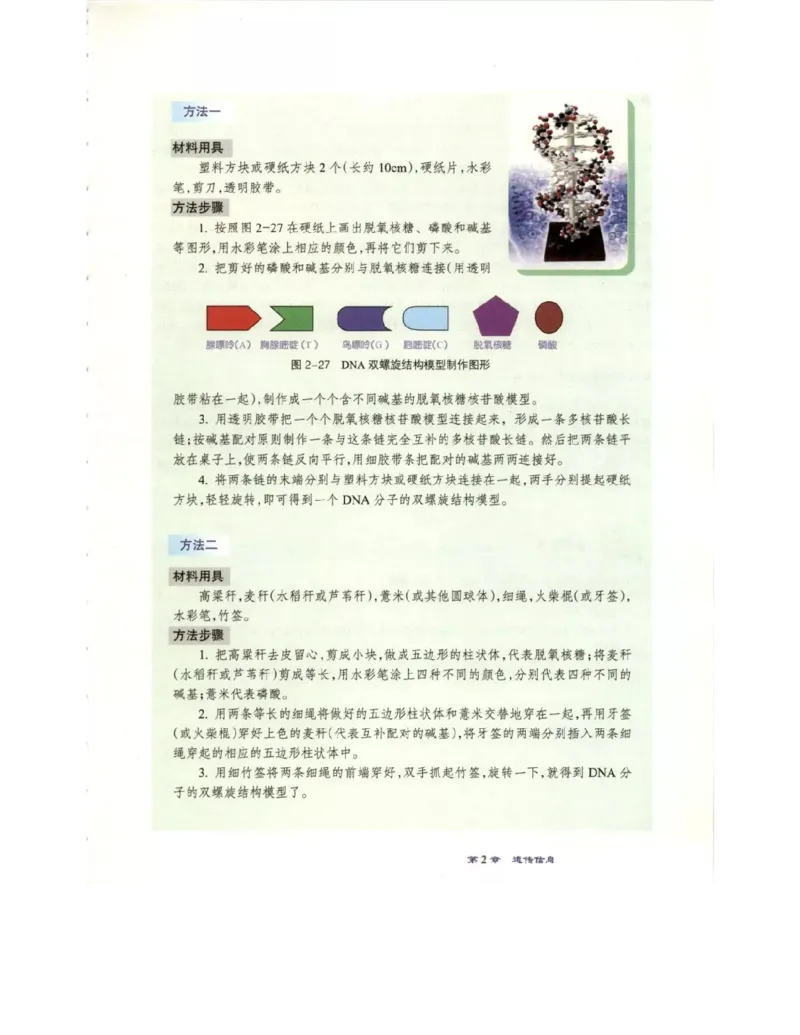 北师大版高中生物必修2电子课本_4-教培资料-26年最新资料-同步更新_初中高中教资_03科三专项（进去保存报考的学科即可）_02科三专项（笔记真题思维导图教学设计版本二）