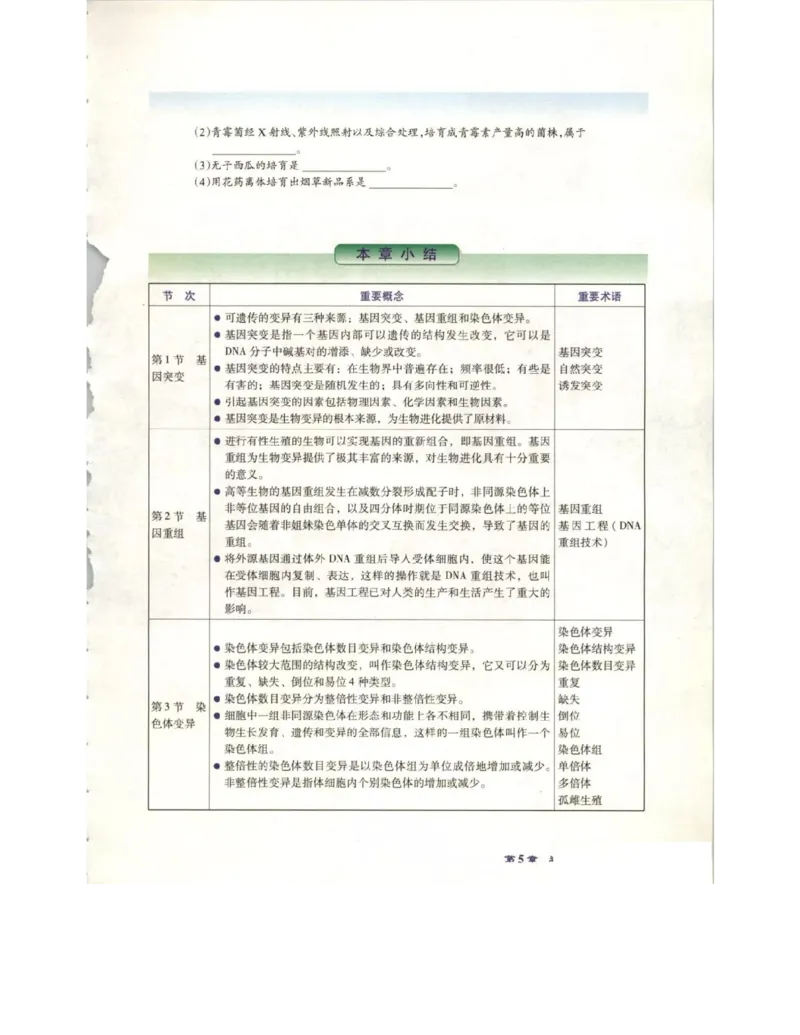 北师大版高中生物必修2电子课本_4-教培资料-26年最新资料-同步更新_初中高中教资_03科三专项（进去保存报考的学科即可）_02科三专项（笔记真题思维导图教学设计版本二）