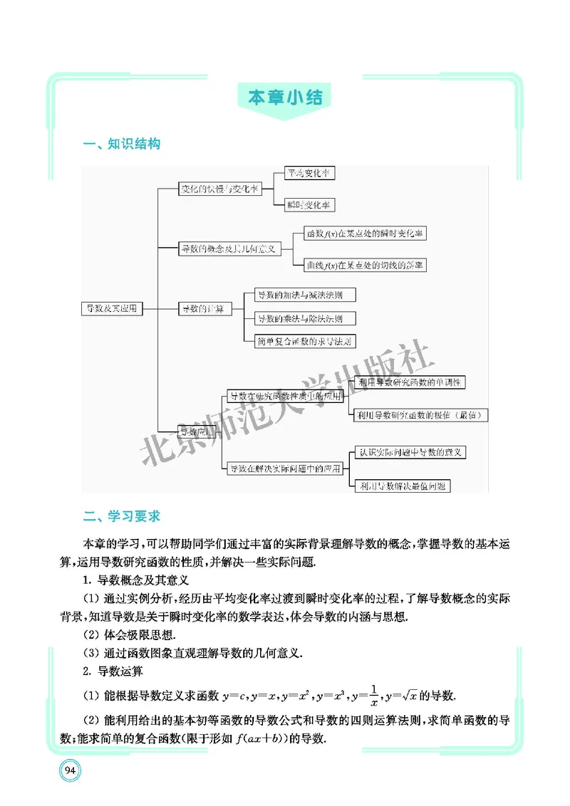 北师大数学选修第二册高清教材_4-教培资料-26年最新资料-同步更新_初中高中教资_03科三专项（进去保存报考的学科即可）_02科三专项（笔记真题思维导图教学设计版本二）