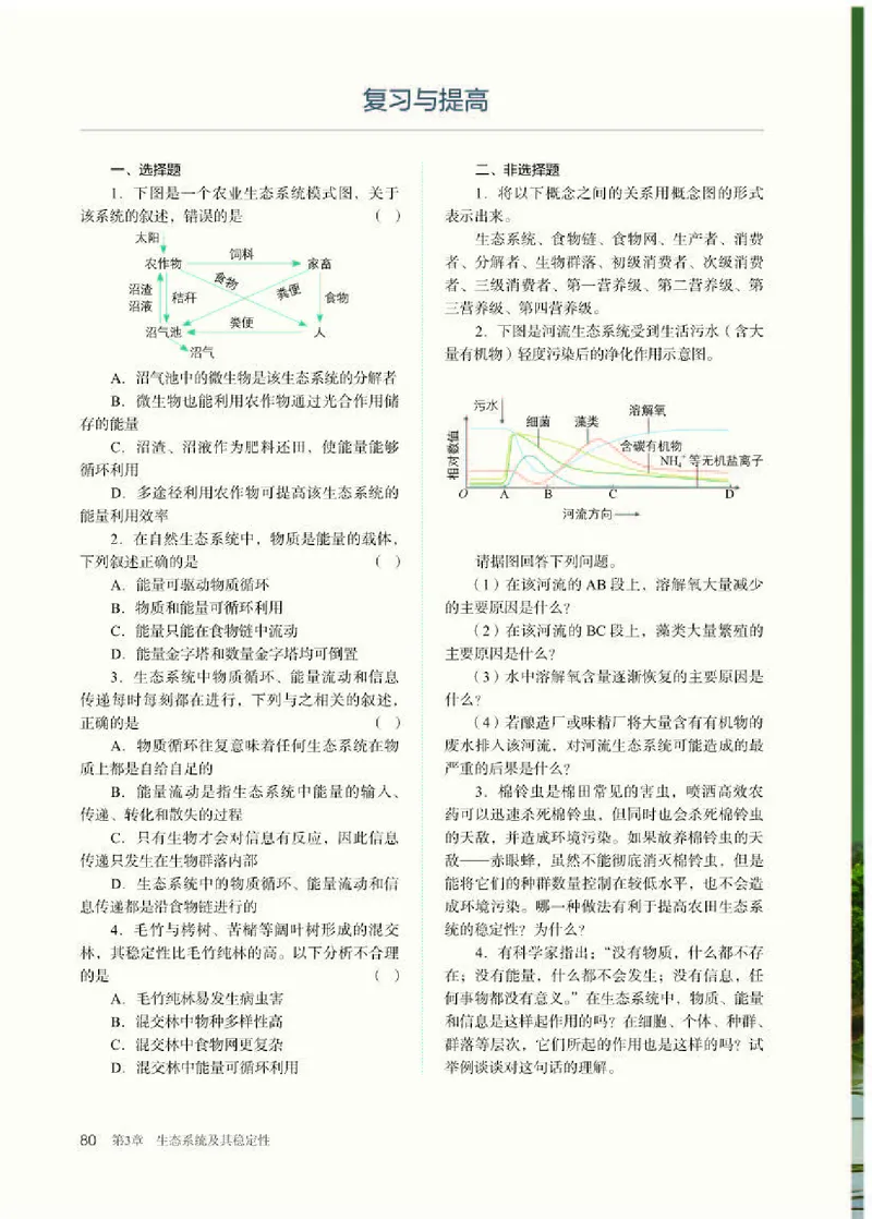 人教版生物选修2高清教材_4-教培资料-26年最新资料-同步更新_初中高中教资_03科三专项（进去保存报考的学科即可）_02科三专项（笔记真题思维导图教学设计版本二）