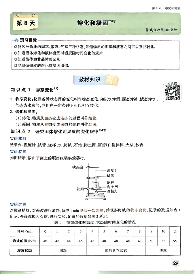 初二预习物理_2026万唯系列预习复习_2026版初中《万唯预习课》8年级上册（语文、英语、物理）（人教）_2026版初中《万唯预习课》8年级上册（物理）