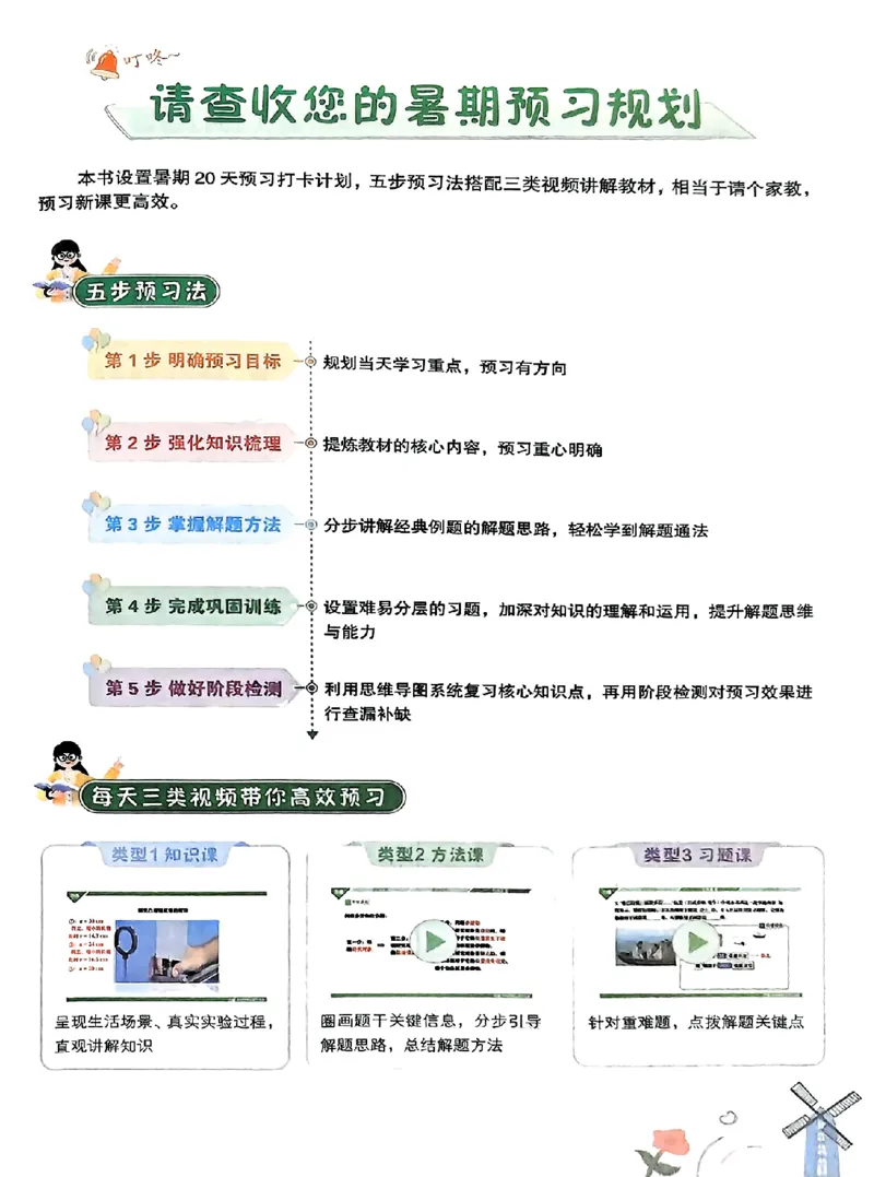 初二预习物理_2026万唯系列预习复习_2026版初中《万唯预习课》8年级上册（语文、英语、物理）（人教）_2026版初中《万唯预习课》8年级上册（物理）