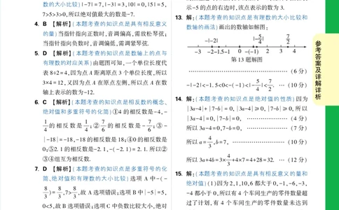 Day6答案详解详析_2026万唯系列预习复习_2025版《万唯初中预习视频课》789年级上册多版本_2025版万唯新初一预习视频课数学人教版_视频_第6天_答案详解详析_Day6答案详解详析