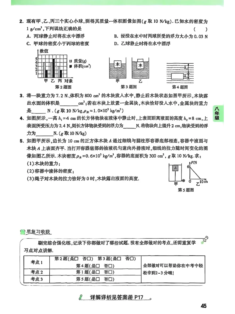 物理_2026万唯系列预习复习_2026版初中《万唯早复习》中考物理