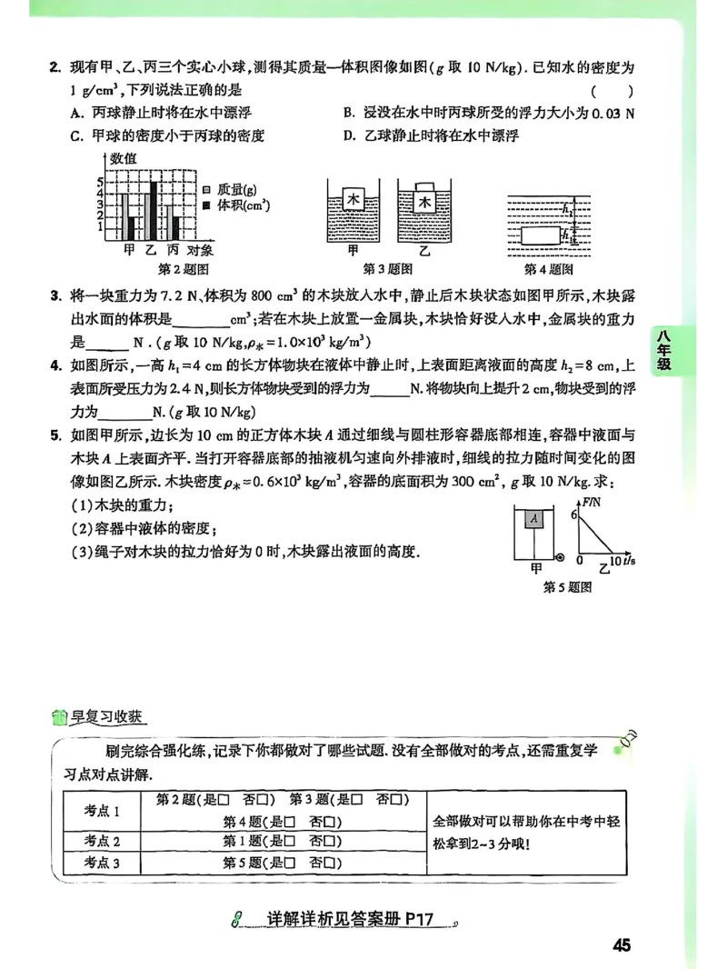 物理_2026万唯系列预习复习_2026版初中《万唯早复习》中考物理