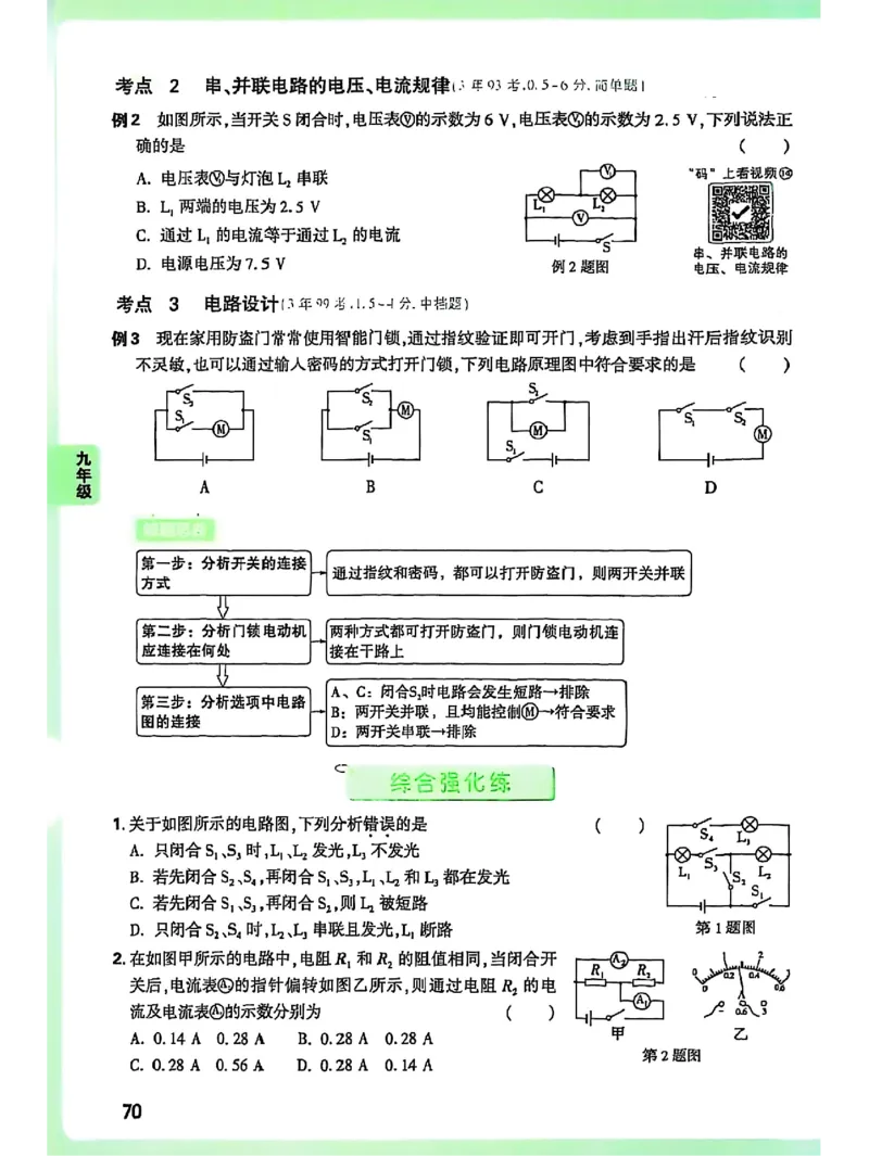 物理_2026万唯系列预习复习_2026版初中《万唯早复习》中考物理