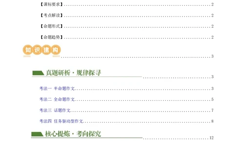 专题35记叙文写作高分技巧（结构与语言）（讲练）-（全国通用）（原卷版）_120中考语文全套复习_中考语文复习总复习_二轮复习资料_模块七写作