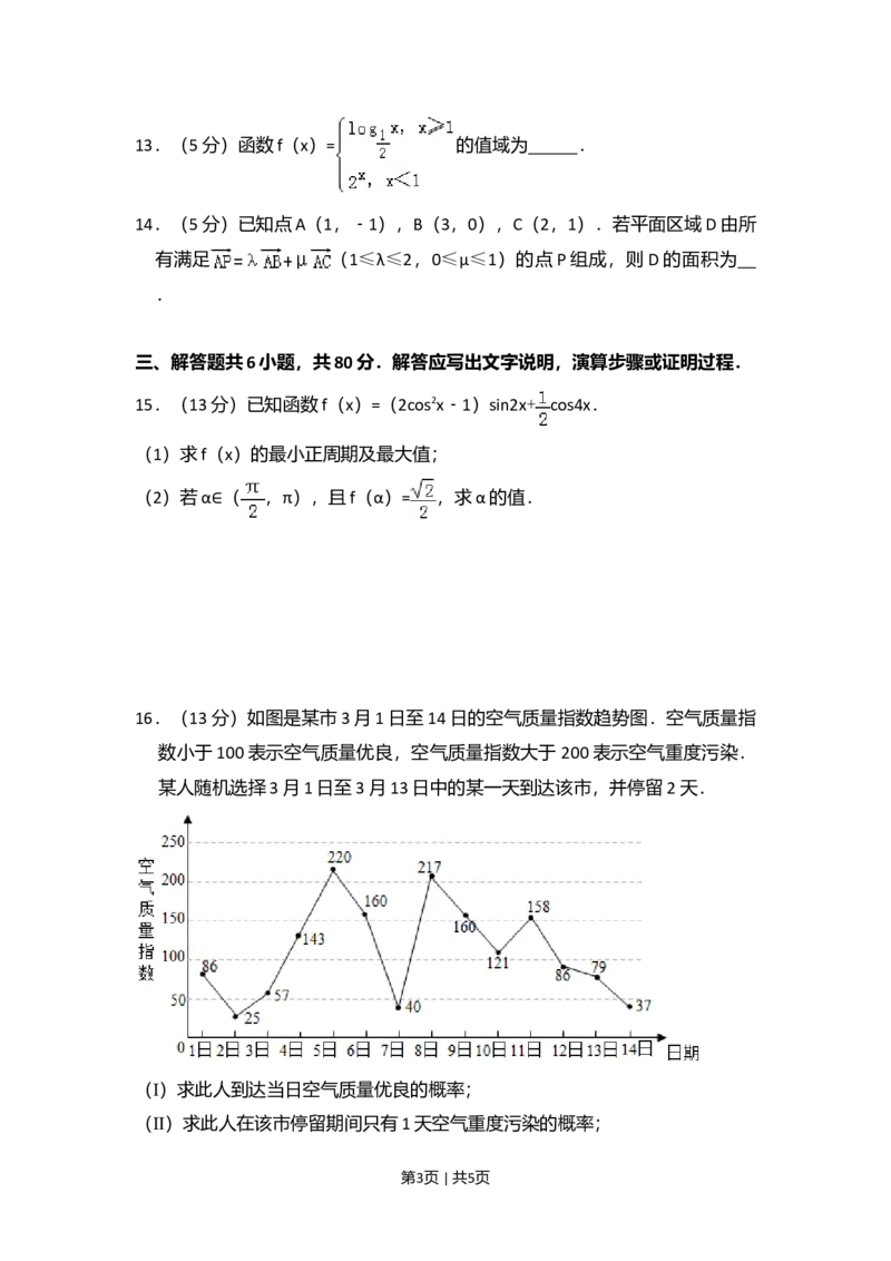 2013年高考数学试卷（文）（北京）（空白卷）_1.高考2025全国各省真题+答案_01.2008-2024全国高考真题（按省份分类）_2.北京_2008-2024&middot;（北京）数学高考真题