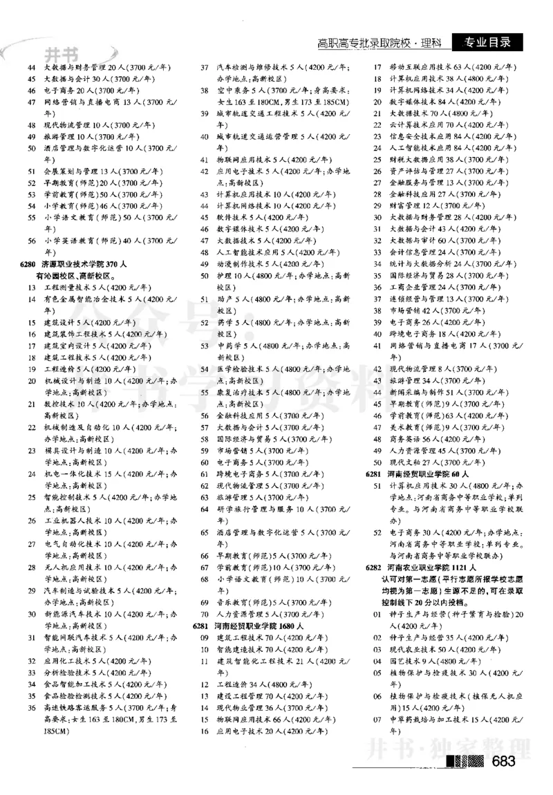 2023河南理科完整版_1.高考2025全国各省真题+答案_必看高考志愿填报价值2999_高考志愿填报_13-河南_河南全套_往年版本_理科招生