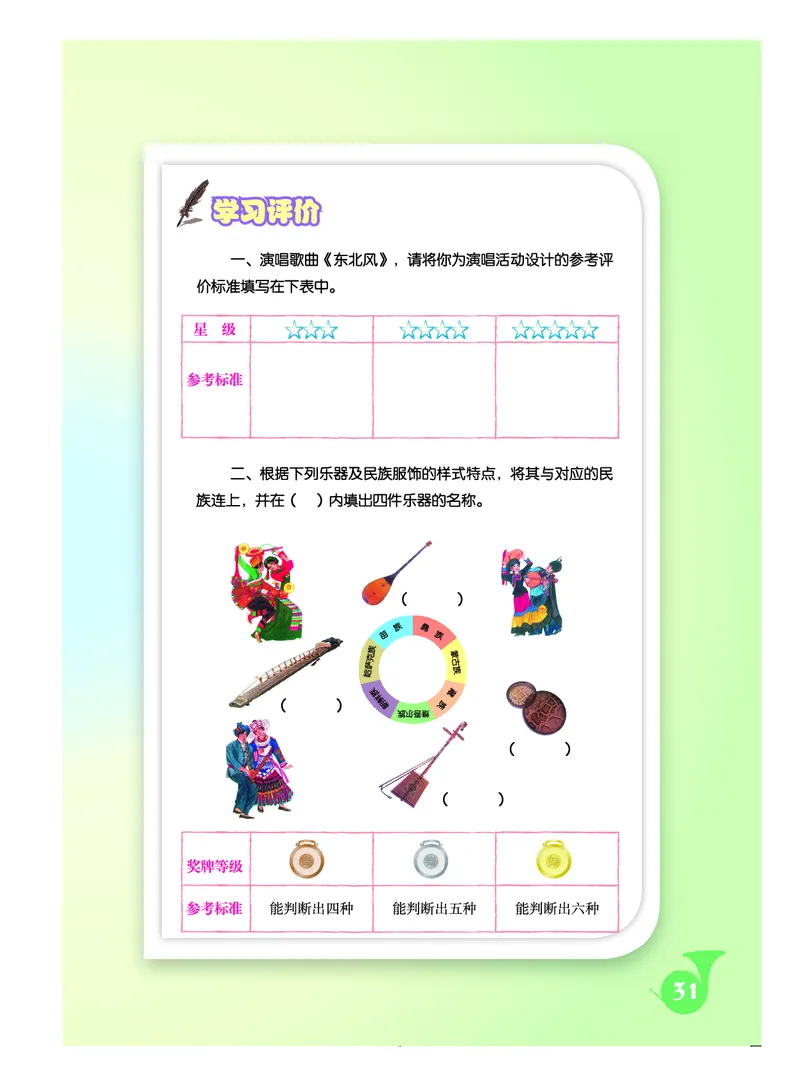 人音版9年级音乐下册高清教材简谱_4-教培资料-26年最新资料-同步更新_初中高中教资_03科三专项（进去保存报考的学科即可）_02科三专项（笔记真题思维导图教学设计版本二）