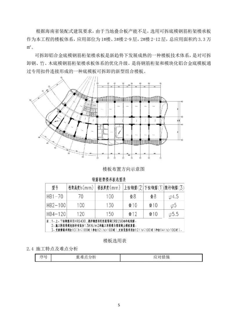 可拆底模钢筋桁架楼承板施工方案(1)_2021-2023年优秀施组方案_施工方案_方案33-可拆底模钢筋桁架楼承板施工方案