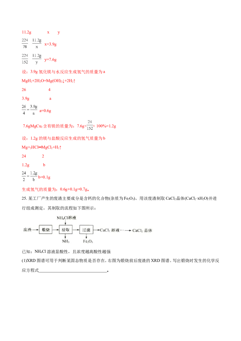 2018年扬州市中考化学试题及答案_中考真题_5.化学中考真题2015-2024年_地区卷_江苏省_扬州中考化学08-22