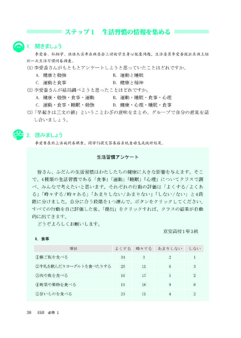 人教版日语必修第一册高清教材_4-教培资料-26年最新资料-同步更新_初中高中教资_03科三专项（进去保存报考的学科即可）_02科三专项（笔记真题思维导图教学设计版本二）