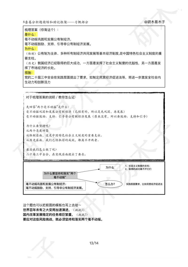 肖8分析题精缩-新思想_2026考公资料_（49）政治理论合集_政治理论合集_2025考研政治pdf（笔记）_肖秀荣考研政治_25肖秀荣《八套卷》+浓缩背诵合集_03.木易《肖八分析题精缩》