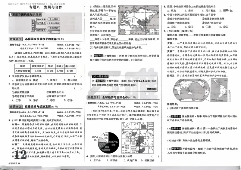地理_2026万唯系列预习复习_2026版初中《万唯中考真题》分类与新考法（化学地理）_地理