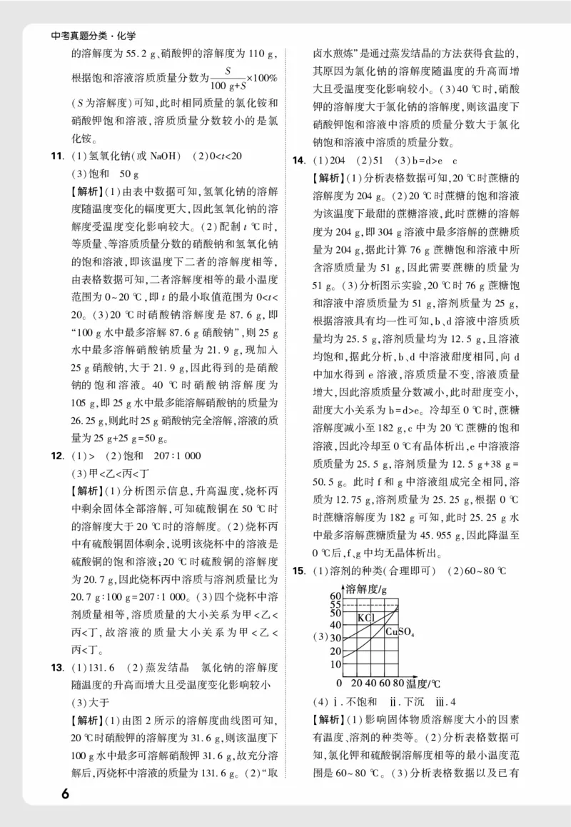 摸底小卷1_9全解全析_2026万唯系列预习复习_2026版初中《万唯中考真题》分类与新考法（化学地理）_化学