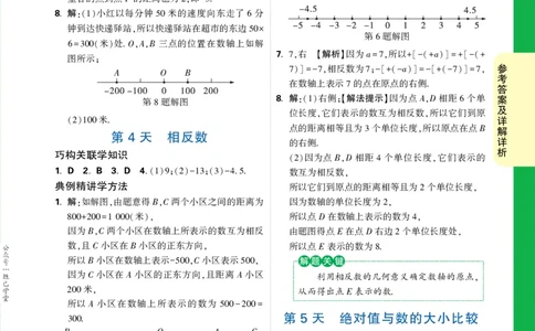 答案详解详析_2026万唯系列预习复习_2025版《万唯初中预习视频课》789年级上册多版本_2025版万唯新初一预习视频课数学人教版_视频_答案详解详析_答案详解详析