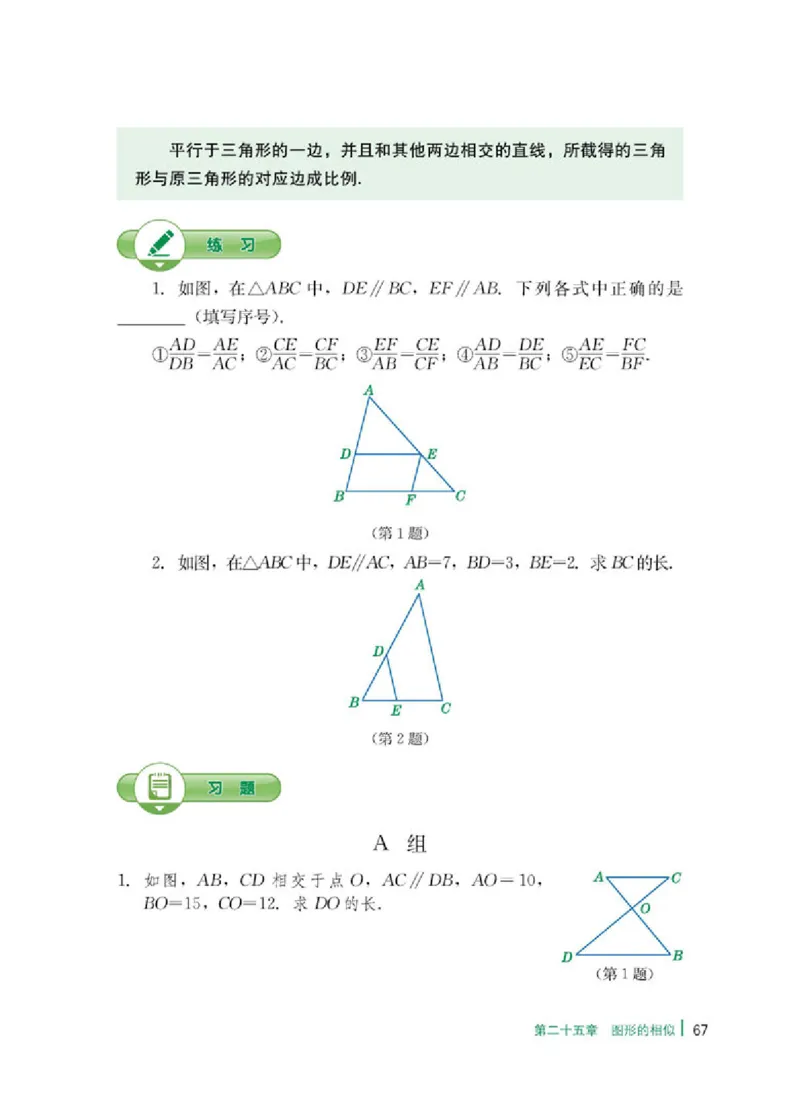 冀教版9年级数学上册高清教材_4-教培资料-26年最新资料-同步更新_初中高中教资_03科三专项（进去保存报考的学科即可）_02科三专项（笔记真题思维导图教学设计版本二）