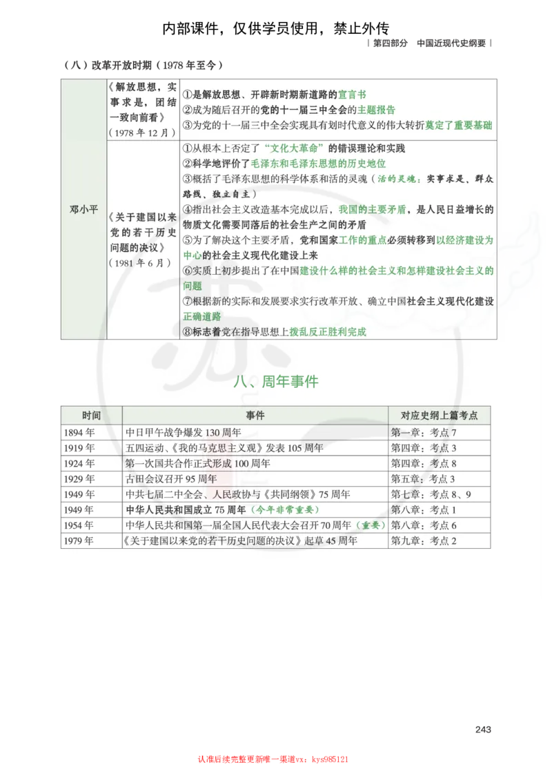 25提分手册：史纲（下篇）_2026考公资料_（49）政治理论合集_政治理论合集_2025考研政治_05.苏一_04.救命课程_00.课件资料_冲刺救命课&mdash;&mdash;史纲资料