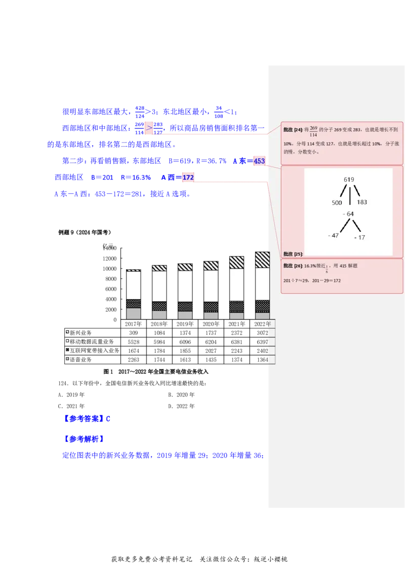 花生十三24下半年资料系统班第七讲--随堂笔记_2026考公资料_花生十三合集_旗舰班-国考2025花生十三旗舰班（花生行测+飞扬申论）⭐_1.花生十三行测（系统班+刷题班）_资料分析