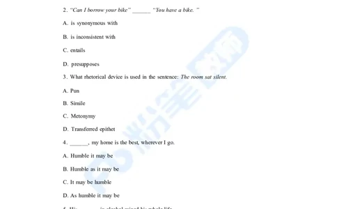 国家教师资格考试&middot;英语学科全真模拟卷&middot;高中（二）_4-教培资料-26年最新资料-同步更新_科一科二电子资料合集中小幼（笔记真题知识点汇总等）文件多，按需保存_01西米合集