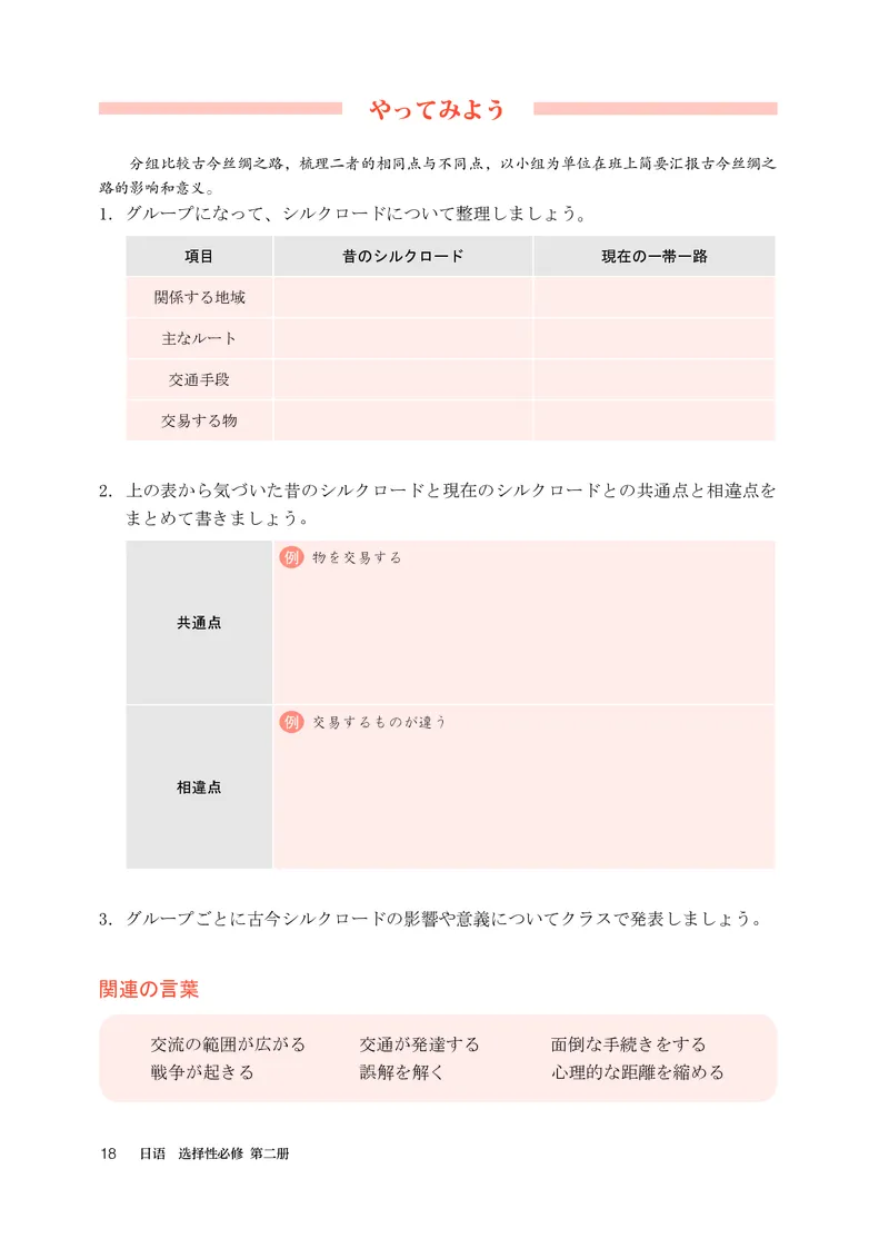 人教版日语选修第二册高清教材_4-教培资料-26年最新资料-同步更新_初中高中教资_03科三专项（进去保存报考的学科即可）_02科三专项（笔记真题思维导图教学设计版本二）
