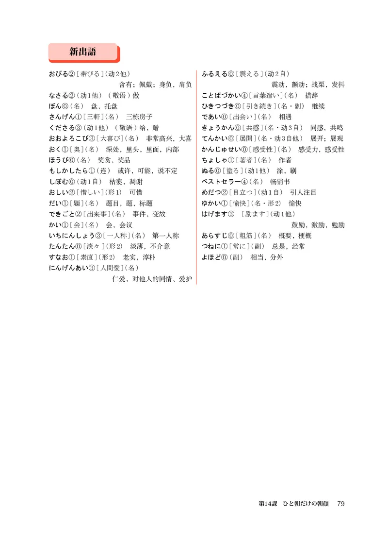 人教版日语选修第二册高清教材_4-教培资料-26年最新资料-同步更新_初中高中教资_03科三专项（进去保存报考的学科即可）_02科三专项（笔记真题思维导图教学设计版本二）
