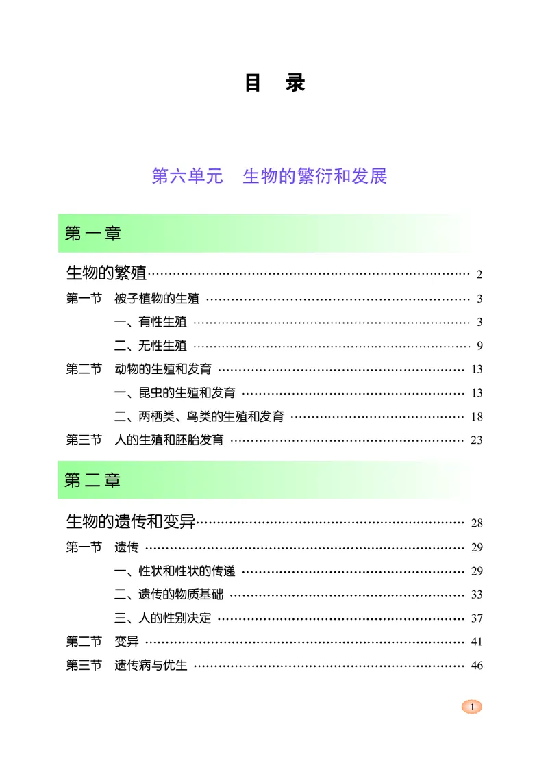 冀少版8年级生物下册高清教材_4-教培资料-26年最新资料-同步更新_初中高中教资_03科三专项（进去保存报考的学科即可）_02科三专项（笔记真题思维导图教学设计版本二）