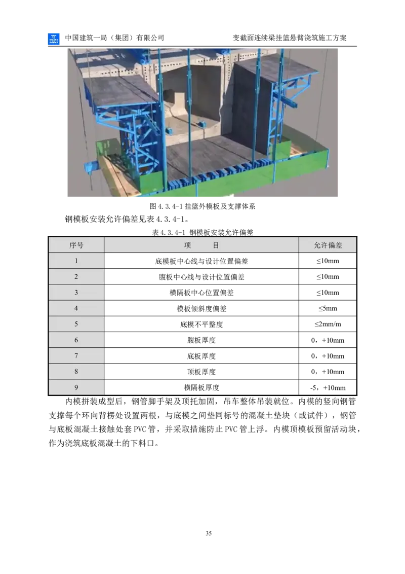 变截面连续梁挂篮悬臂浇筑施工方案_2021-2023年优秀施组方案_施工方案_方案06-变截面连续梁挂篮悬臂浇筑施工方案_1、施工方案正文