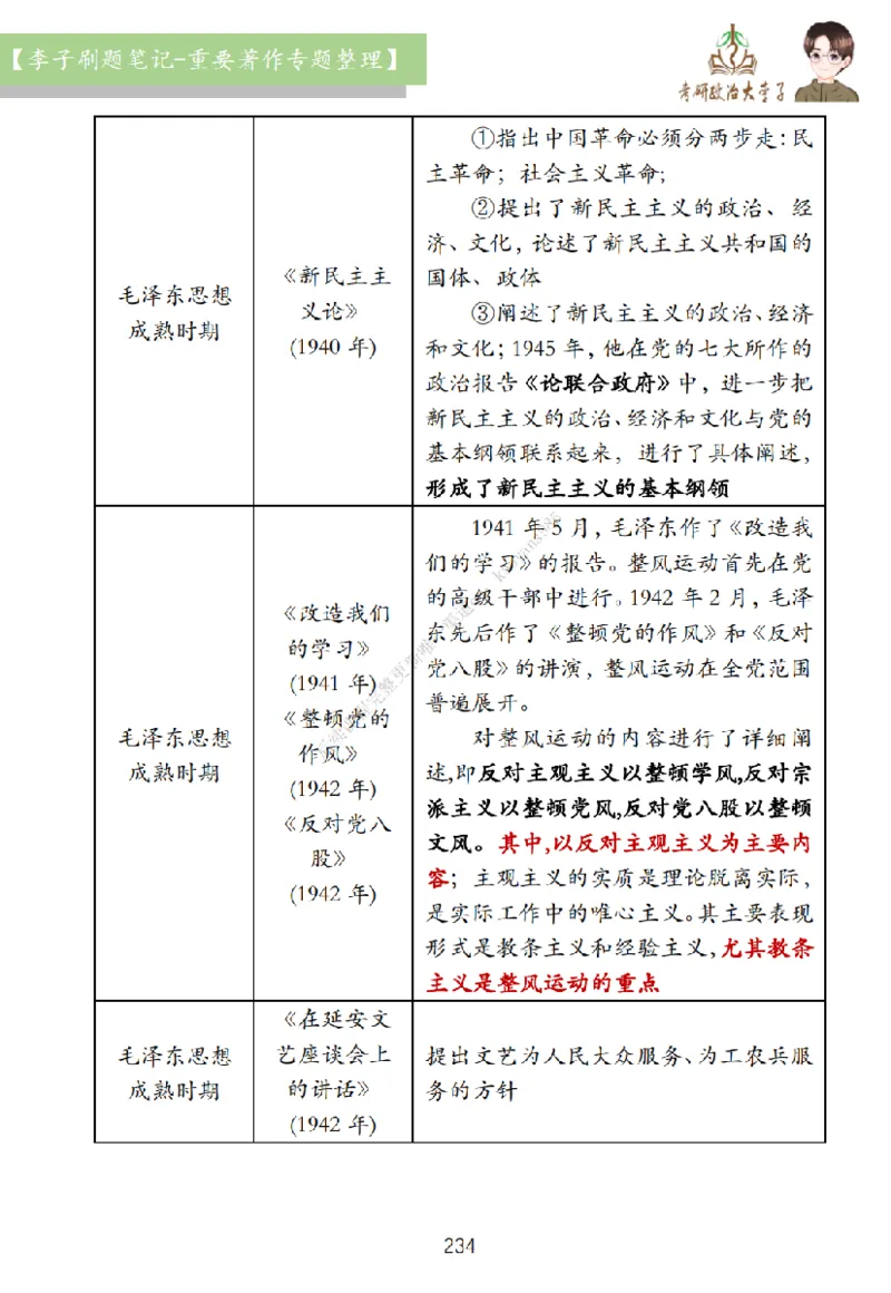 大李子刷题笔记史纲毛概篇_2026考公资料_（49）政治理论合集_政治理论合集_2025考研政治_11.大李子_00.课件讲义