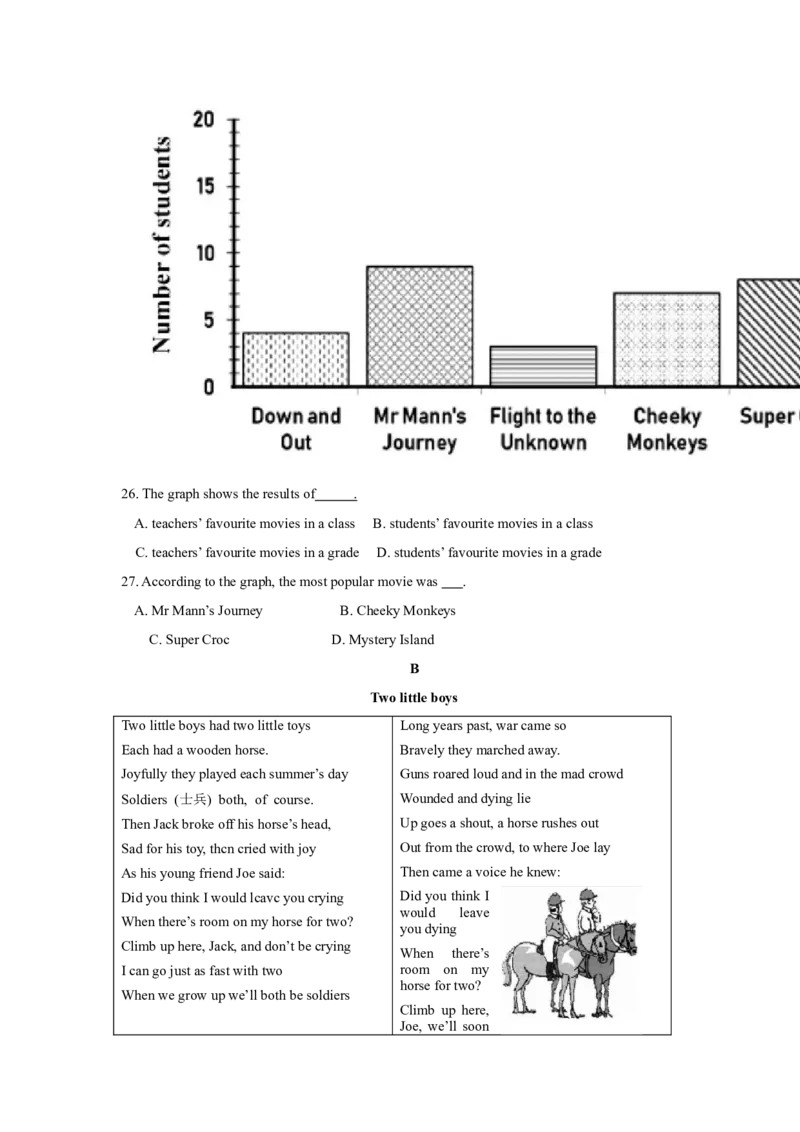 2018年江苏省苏州市中考英语试题及答案_中考真题_3.英语中考真题2015-2024年_地区卷_江苏省_苏州英语08-22