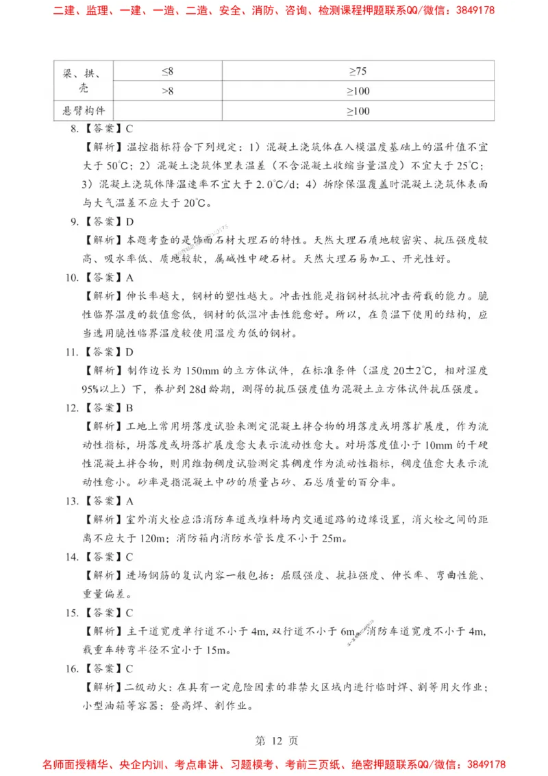 2025一建《建筑》考前一套卷_1_2026年一级建造师_2026年一建建筑_2025年一建建筑SVIP_05-考前密训✿央企特训✿机构普押_57-建筑《考前一套卷》SMR推荐