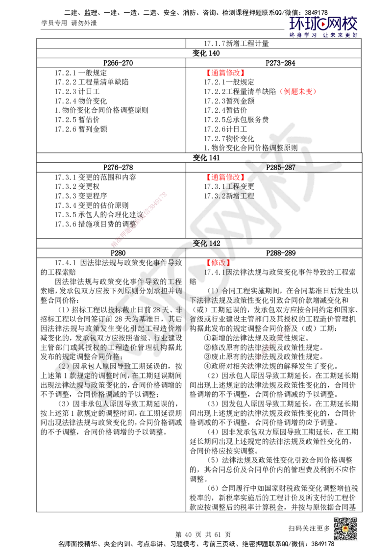 2025《建设工程经济》教材对比明细_2026年一级建造师_2026年一建经济_2025年一建经济SVIP_02-基础精讲✿高端面授✿深度强化_13-经济《备考指导班》张涌HQ