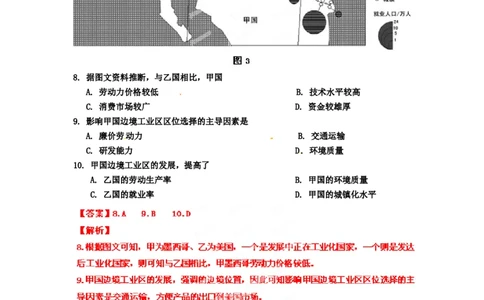 2012年高考地理试卷（海南）（解析卷）_1.高考2025全国各省真题+答案_01.2008-2024全国高考真题（按省份分类）_29.海南_2008-2024&middot;（海南）地理高考真题