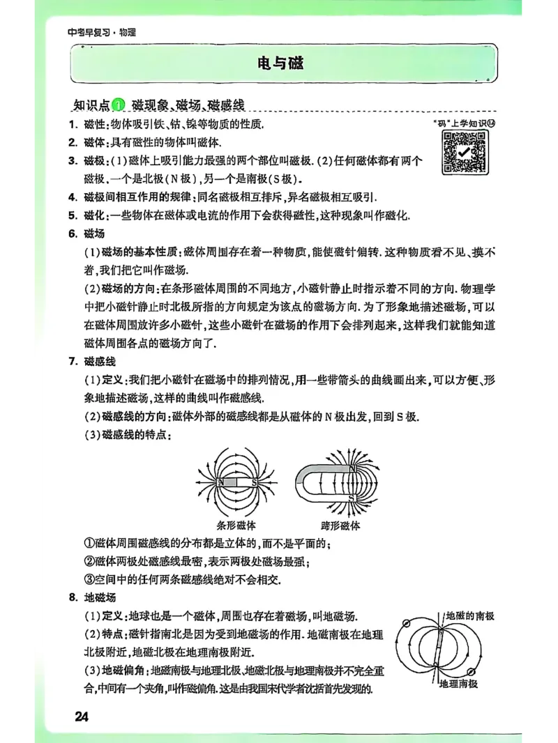 知识梳理_2026万唯系列预习复习_2026版初中《万唯早复习》中考物理