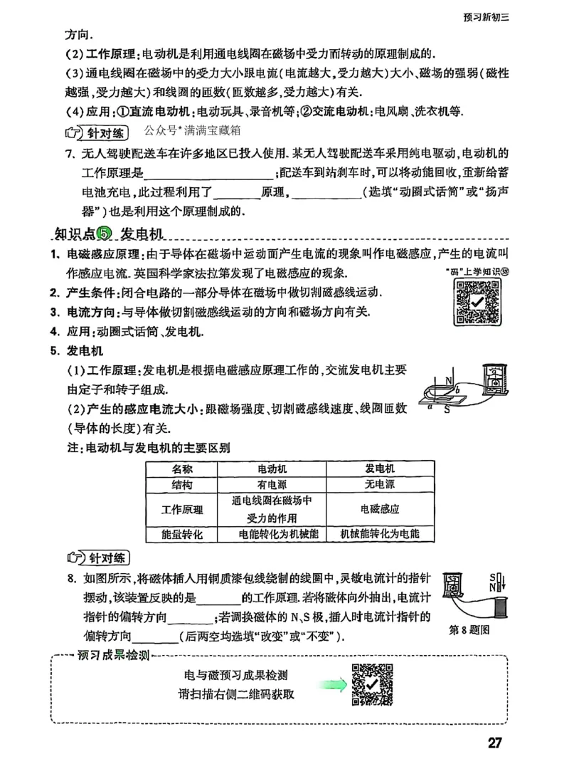 知识梳理_2026万唯系列预习复习_2026版初中《万唯早复习》中考物理