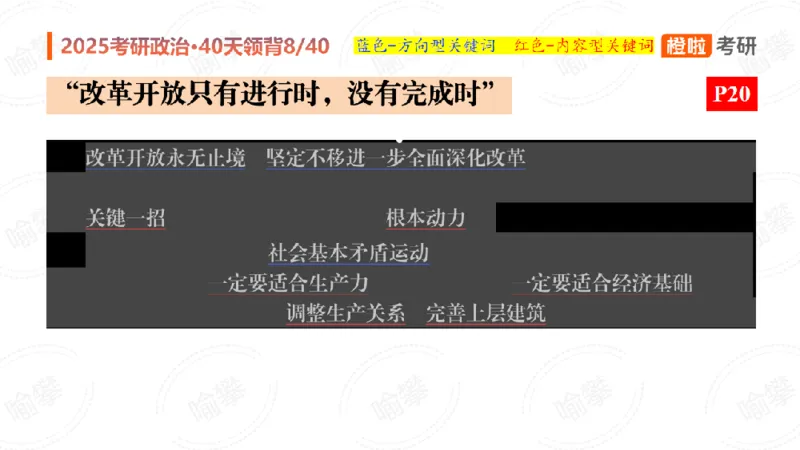 25考研政治领背DAY8（预习课件）_2026考公资料_（49）政治理论合集_政治理论合集_2025考研政治_17.橙拉_05.冲刺阶段_03.核心考点40天领背_讲义
