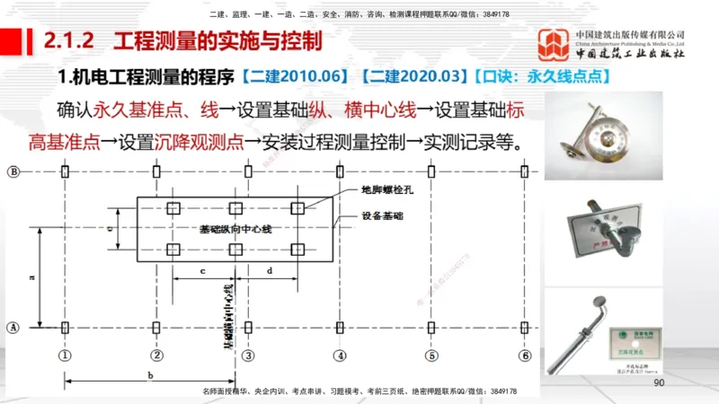 02节1.21.2机电工程常用设备、2.1工程测量技术（12.18）_2026年一级建造师_2026年一建机电_2026年一建机电SVIP_2026一建机电SVIP_02-基础精讲✿高端面授✿深度强化_讲义