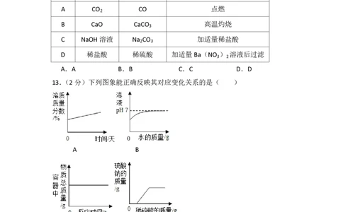 2017年青海省中考化学试卷（省卷）（含解析版）_中考真题_5.化学中考真题2015-2024年_地区卷_青海化学10-21_PDF版（赠送）