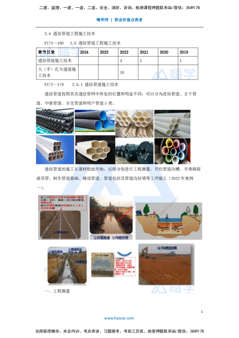 05.2025杨鹏-名师冲刺特训-（5）施工技术3_2026年一级建造师_2026年一建通信_2025年一建通信SVIP_04-冲刺串讲✿考点强化✿小灶集训_13-通信《名师冲刺特训》杨鹏HX_讲义